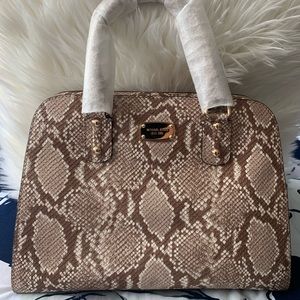 Micheal Kors Snakeskin Mercer